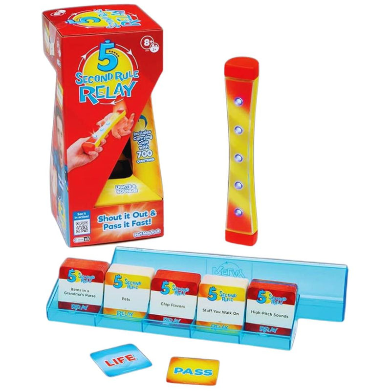 5 Second Rule Relay Electronic Relay Baton, Family Party Game