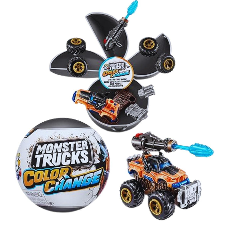 5 Surprise Monster Trucks Series 3 Color Change 2 Pack