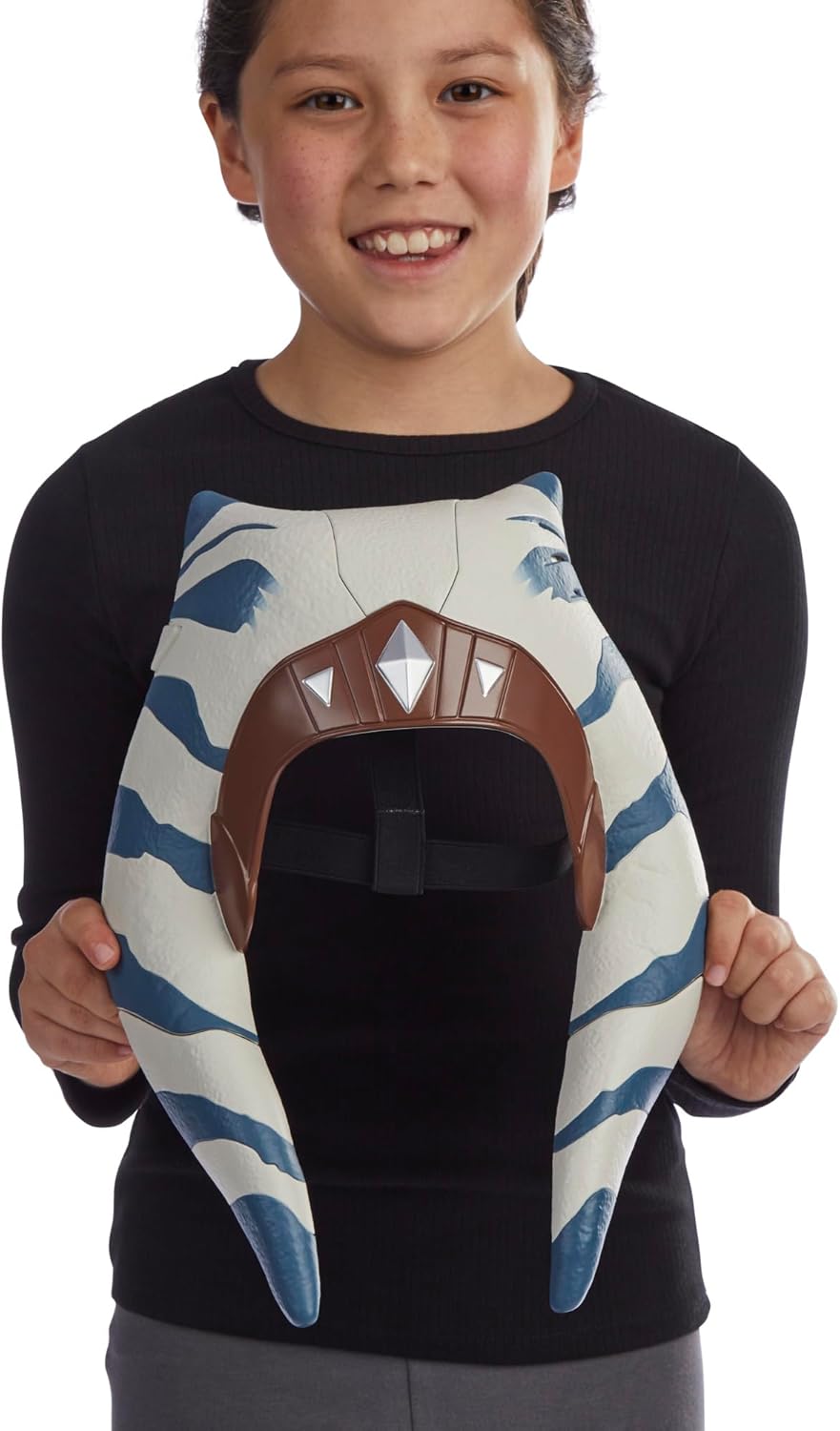 Star Wars Ahsoka Tano Electronic Mask, Star Wars Costume for Kids Ages 5 and Up