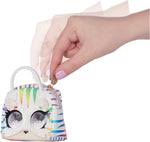 Purse Pets Micros, Roarin’ Rainbow Tiger Stylish Small Purse with Eye Roll Feature, Kids’ Toys for Girls Aged 5 and above