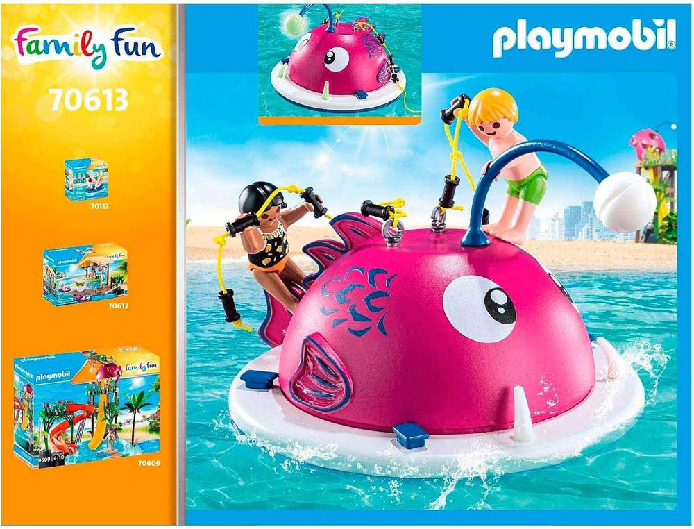 Playmobil Family Fun 70613 Swimming Island, Floats on Water, For Ages 4+