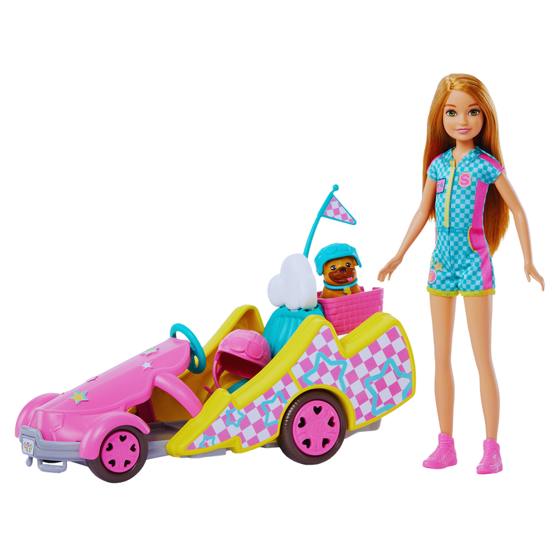 Barbie And Stacie To The Rescue Go Kart Set