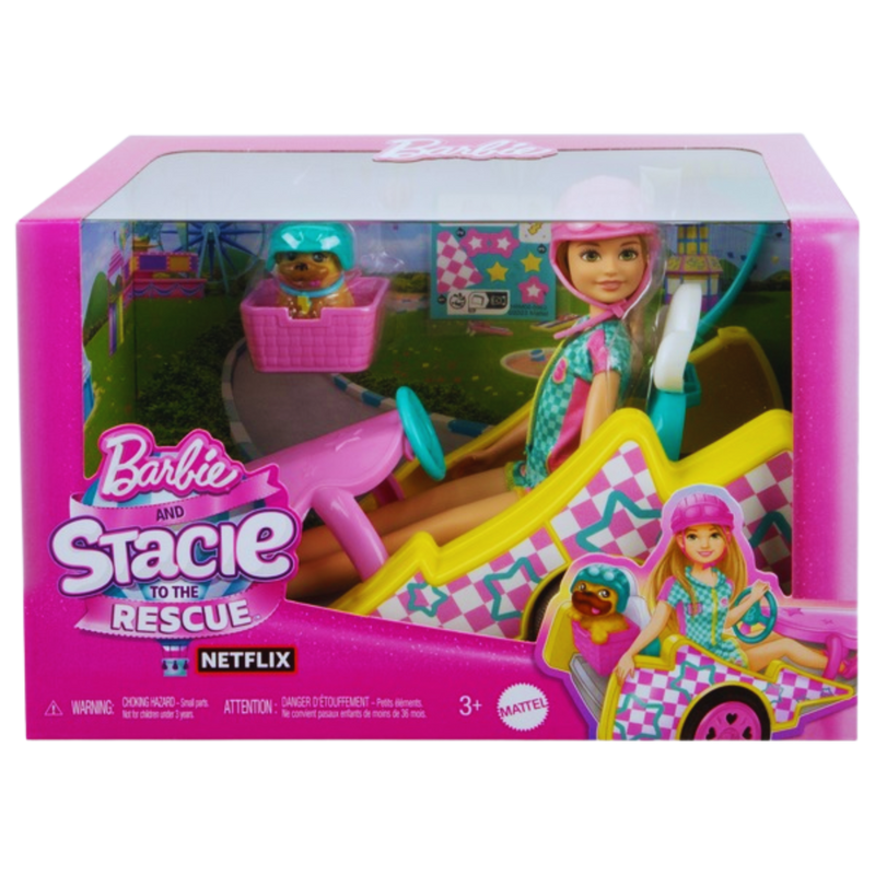 Barbie And Stacie To The Rescue Go Kart Set