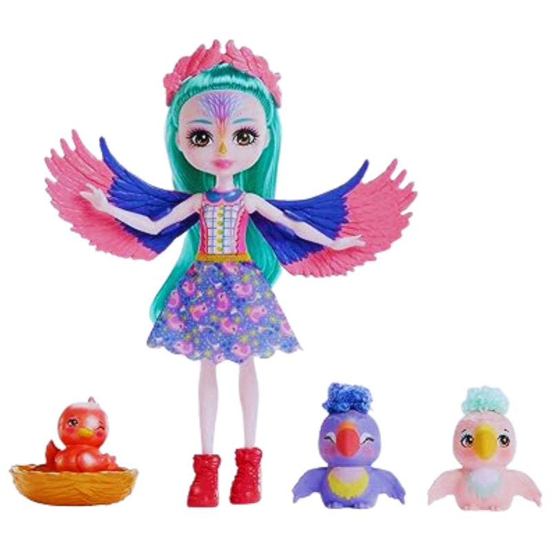 Enchantimals Mattel Filia Finch Family HKN15