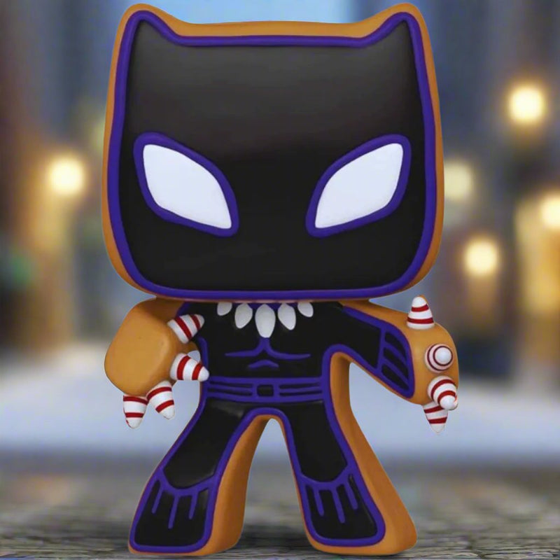 Gingerbread Black Panther Marvel Holiday Funko Pop!