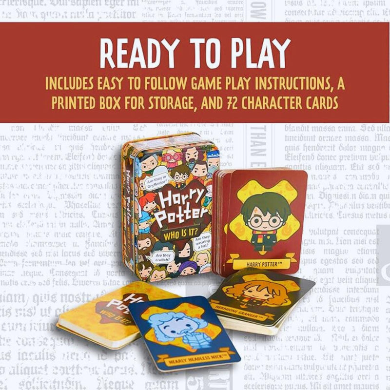 Harry Potter Who Is It Guessing Card Game Play