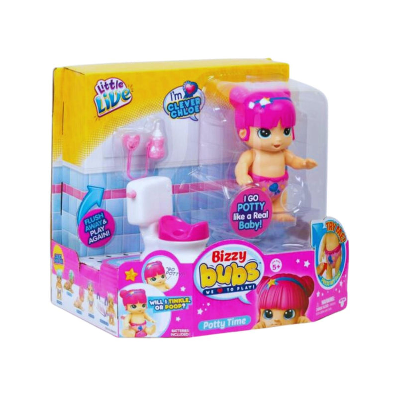 Little Live Bizzy Bubs 28754 Potty Time, Multi-Colour