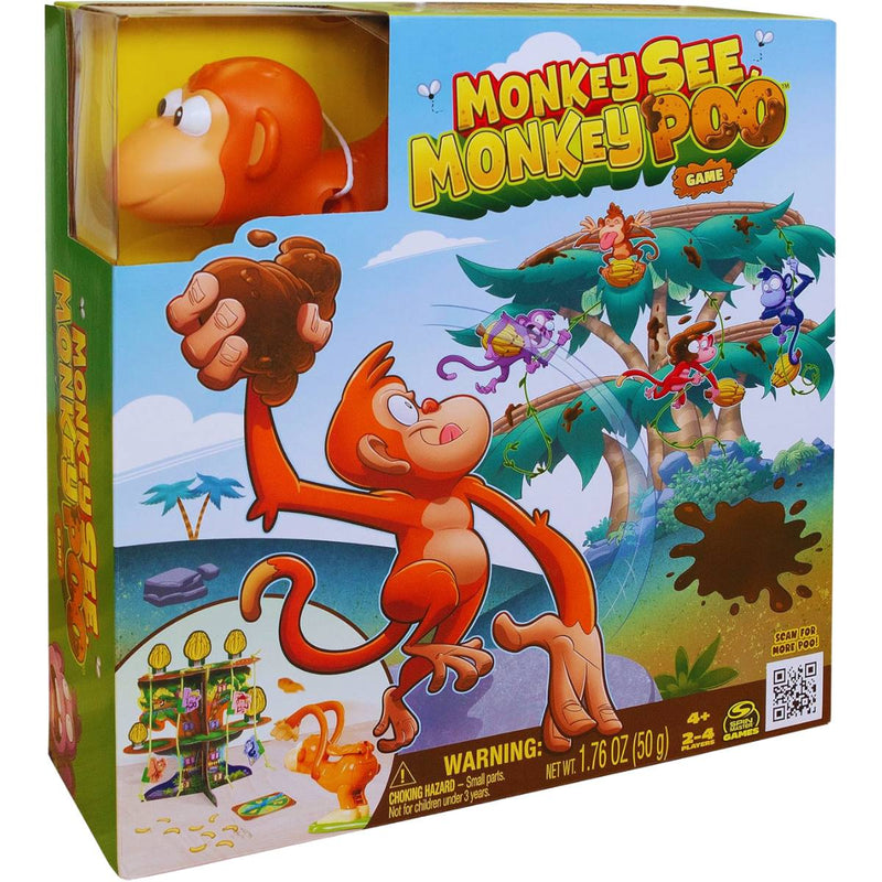 Monkey See Monkey Poo Game for Kids