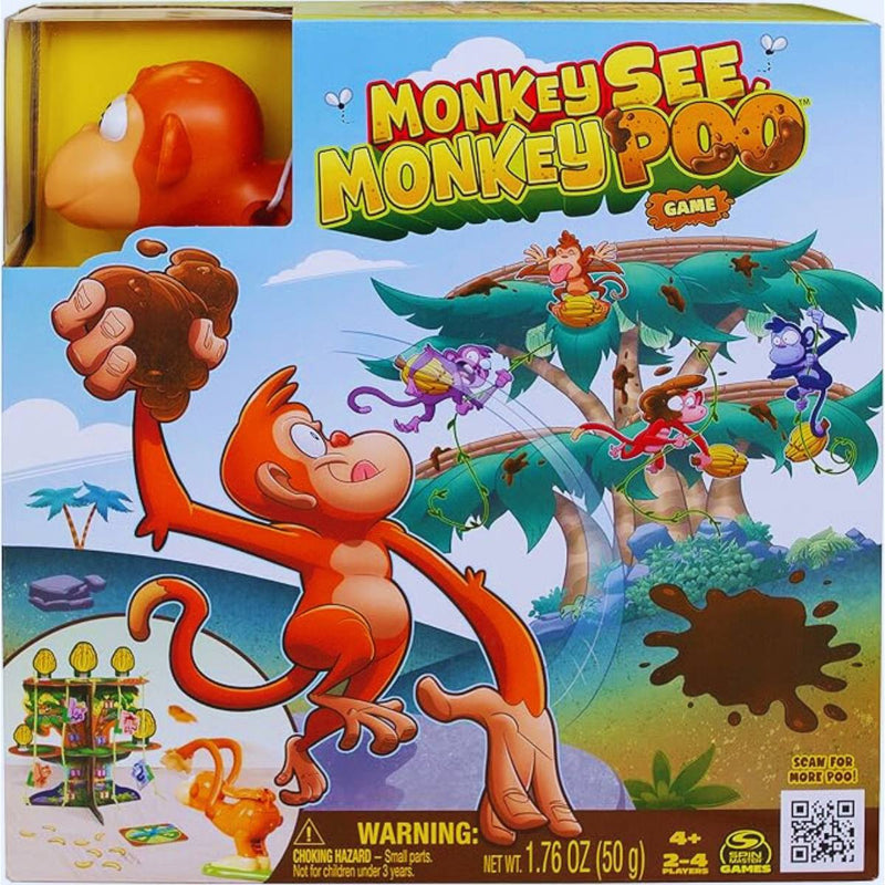 Monkey See Monkey Poo Game for Kids