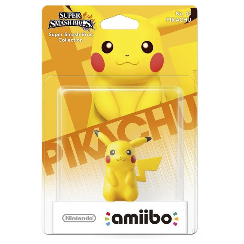 Nintendo No.10 Amiibo Super Smash Bros Pikachu