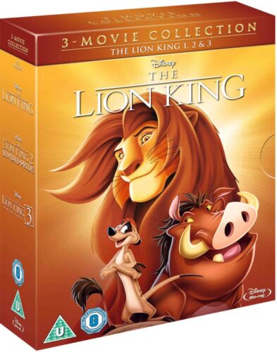 Lion King 1-3 Pack Blu Ray