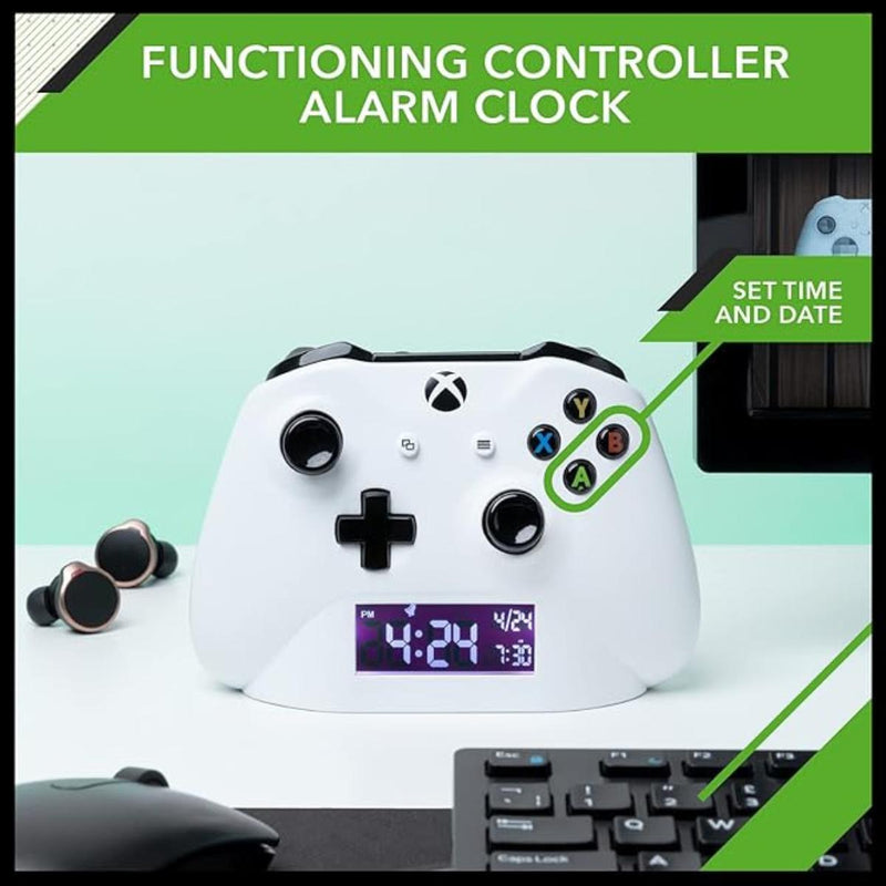 Paladone XBOX Alarm Clock | Officially Licensed Gaming Merchandise