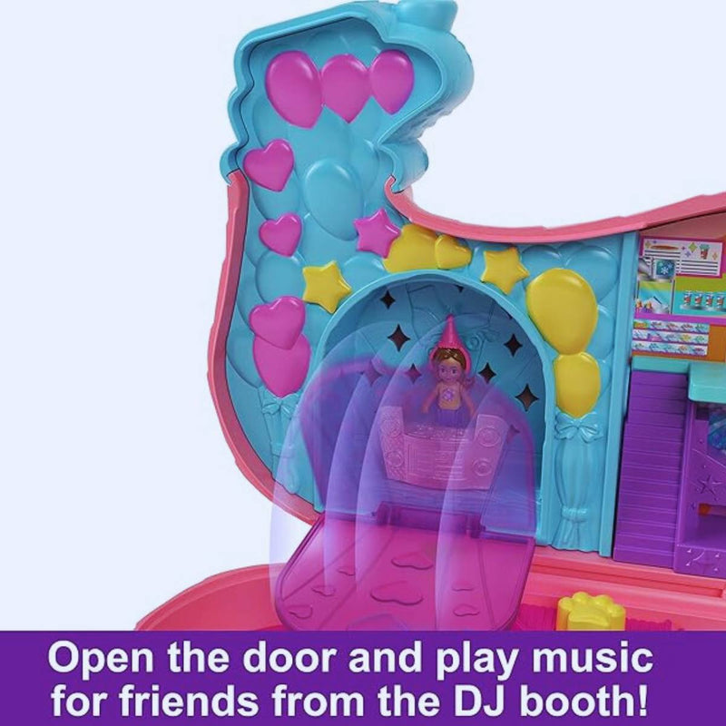 Polly Pocket Dolls and Playset, Animal Toys Puppy Party