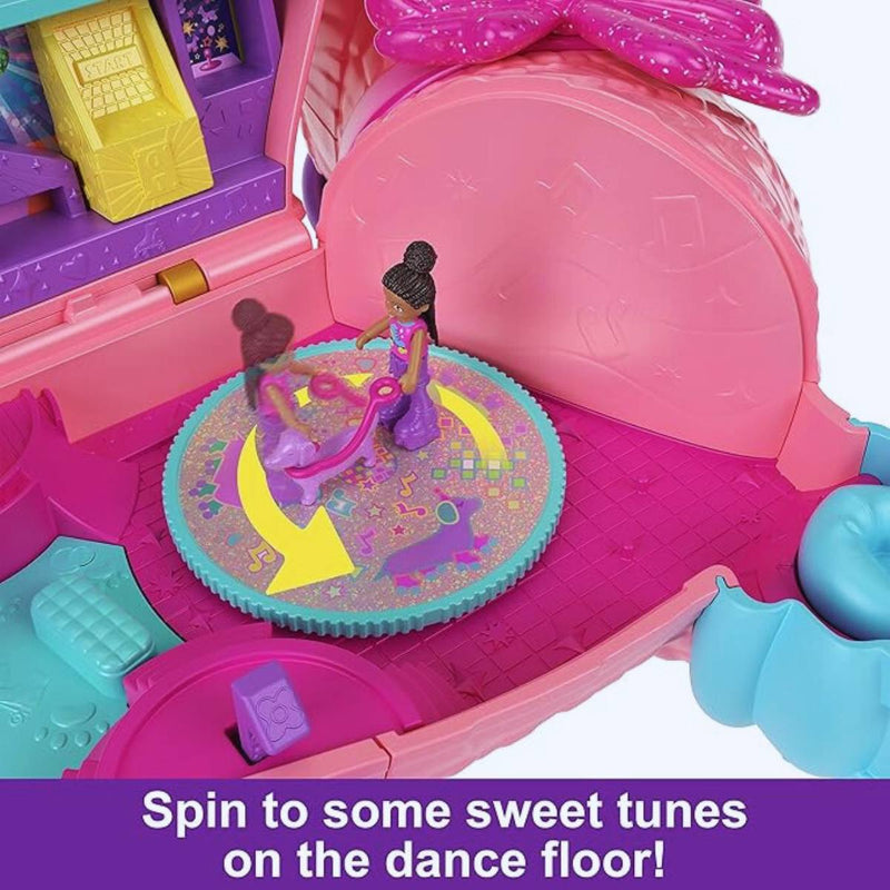 Polly Pocket Dolls and Playset, Animal Toys Puppy Party