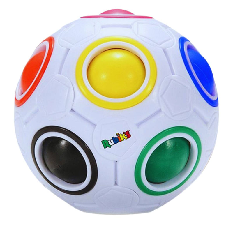 Rubik's Rainbow Ball Fidget Toy (colours vary)