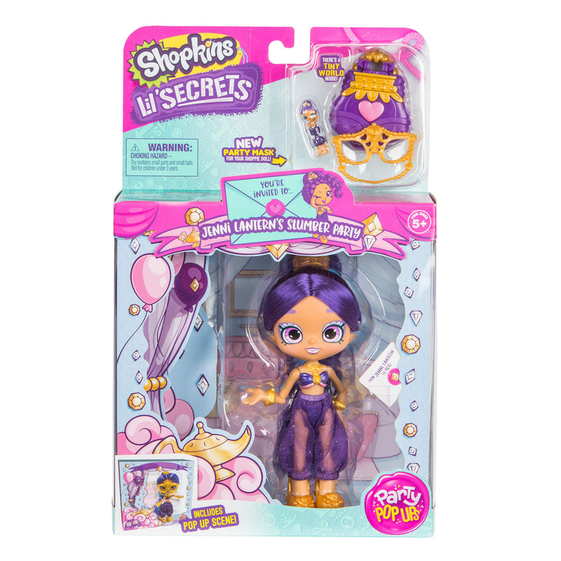 Shopkins Lil' Secrets JENNI Lantern's Slumber Party Doll