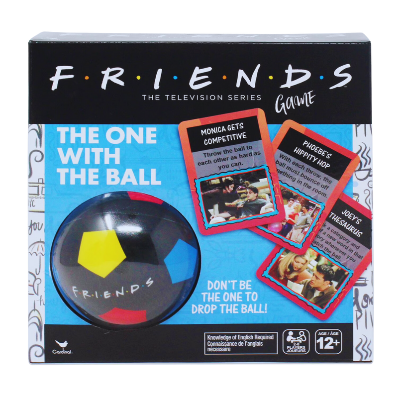 Spin Master Cardinal Games Friends '90s Nostalgia TV Show, The One with The Ball Party Game