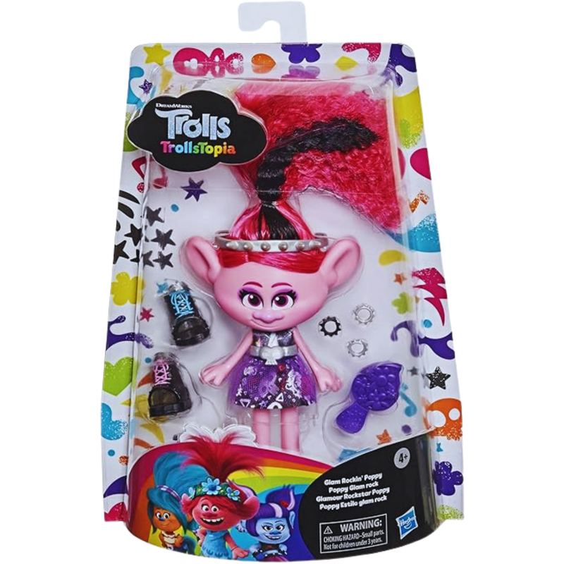 Trolls DreamWorks Glam Poppy Fashion Doll