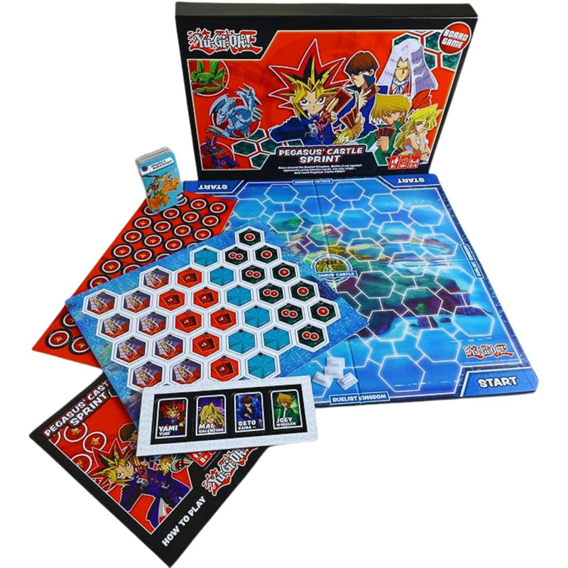 YU-GI-OH! Board Game - Pegasus Castle Sprint