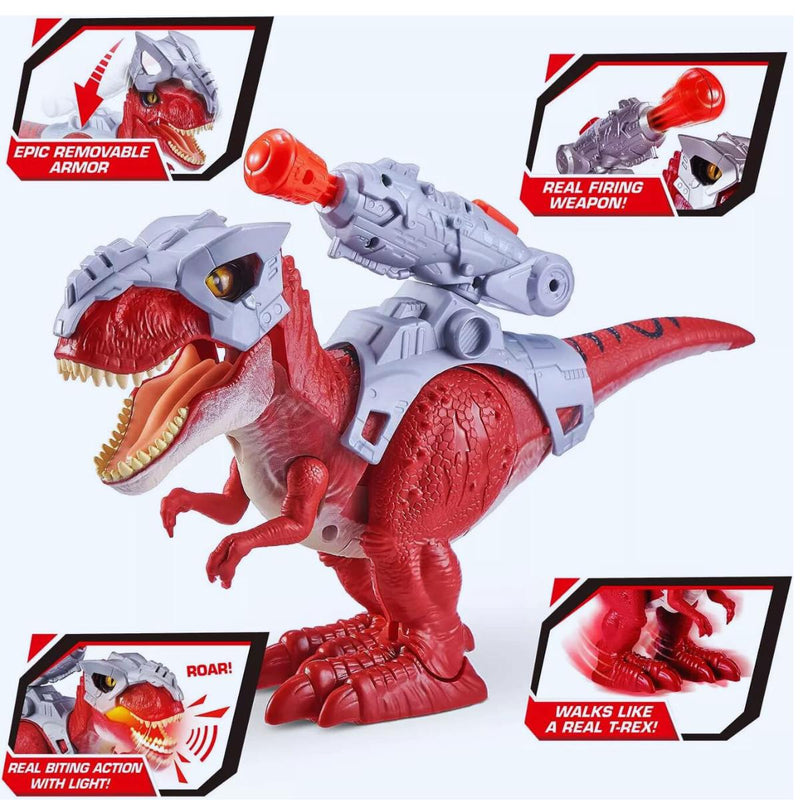 Robo Alive Dino Wars T-Rex and Stegosaurus Figures