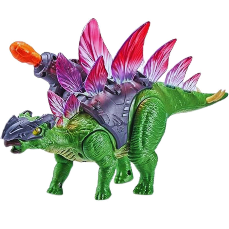 Robo Alive Dino Wars T-Rex and Stegosaurus Figures